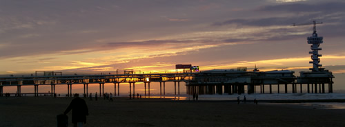 Scheveningen bij avond