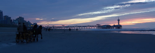 Scheveningen bij avond 2